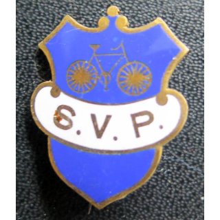 Vieil insigne en émail SVP selle vélo Pontarlier ?