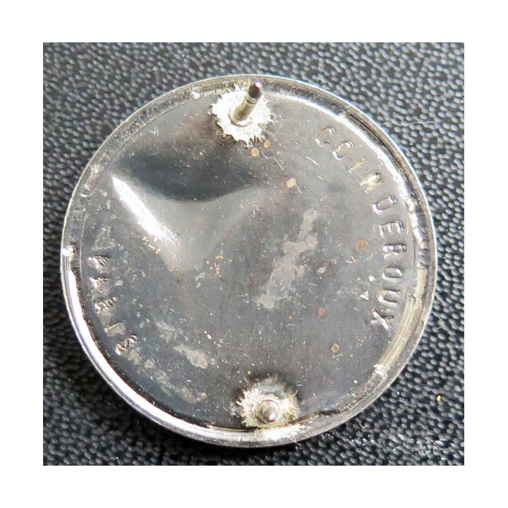 CHASSEURS ALPINS : insigne de col des chasseurs alpins Coinderoux