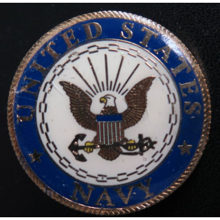 Insigne de l'US Navy 3,8 cm de diamètre 2 attaches pin's