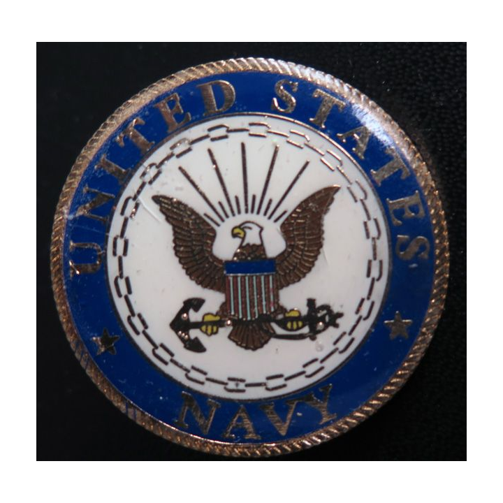 Insigne de l'US Navy 3,8 cm de diamètre 2 attaches pin's