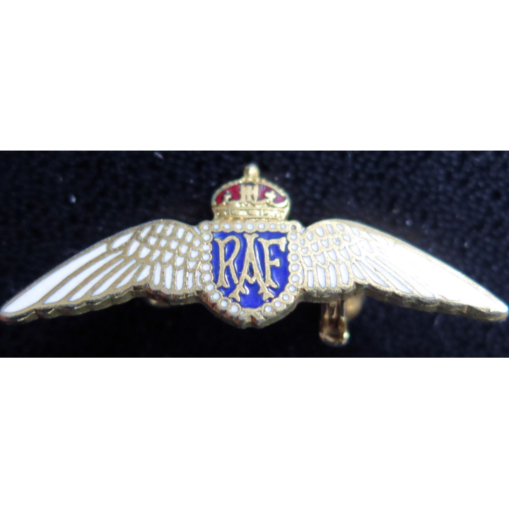RAF : insigne boutonnière de la Royale Air Force britannique