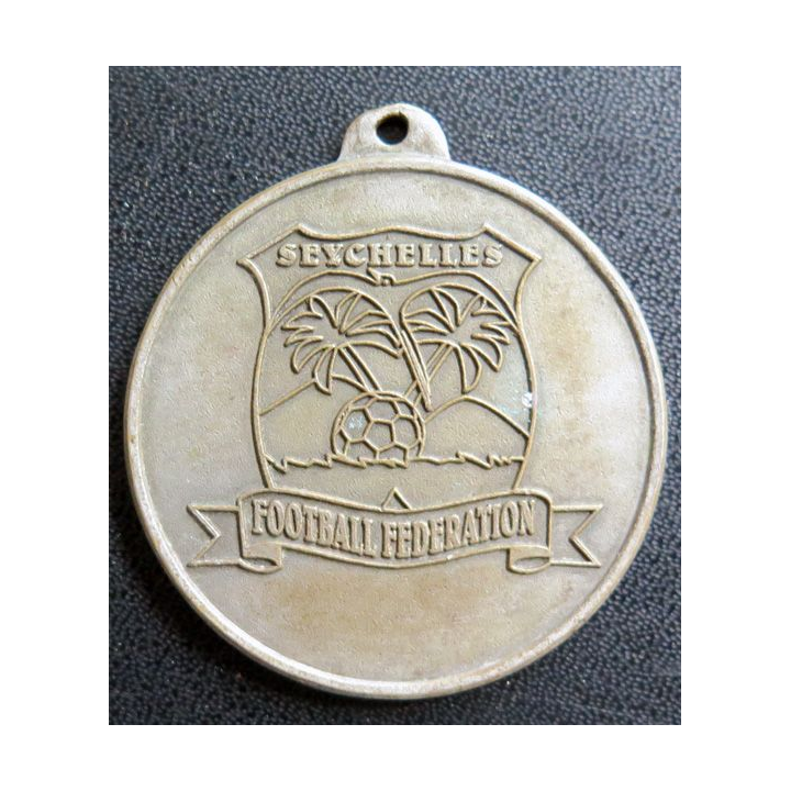 SEYCHELLES : médaille de la Football federation President Cup 2017 argentée