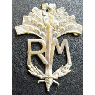 MADAGASCAR : insigne de béret de l'armée malgache (sans attache)
