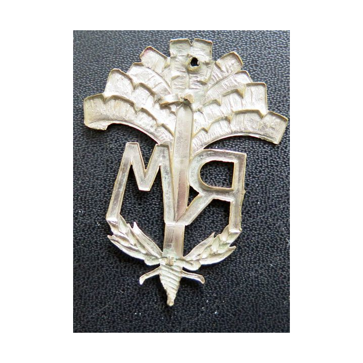 MADAGASCAR : insigne de béret de l'armée malgache (sans attache)