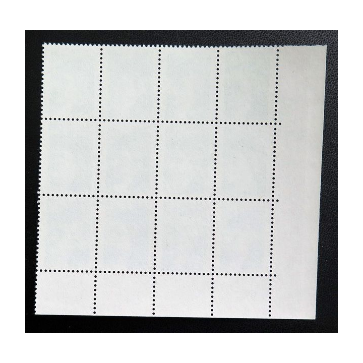 FRANCE : feuille de 12 timbres neufs de Sabine de Gandon 0,20 F Emeraude 1978