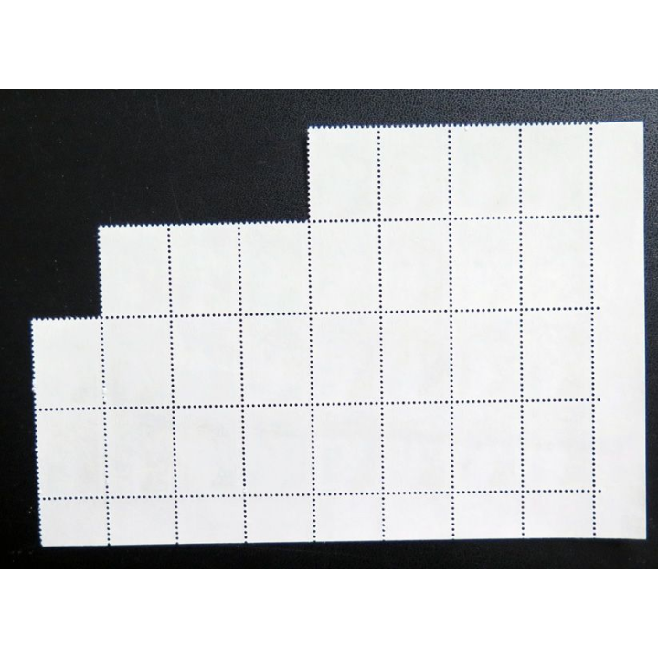FRANCE : feuille de 27 timbres neufs de Sabine de Gandon 0,20 F Emeraude 1978
