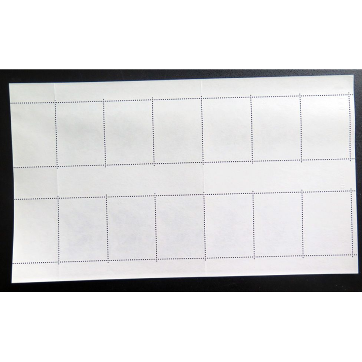 TERRES AUSTRALES ET ANTARTIQUES FRANÇAISES : Planche de 10 timbres Otarie 4 F