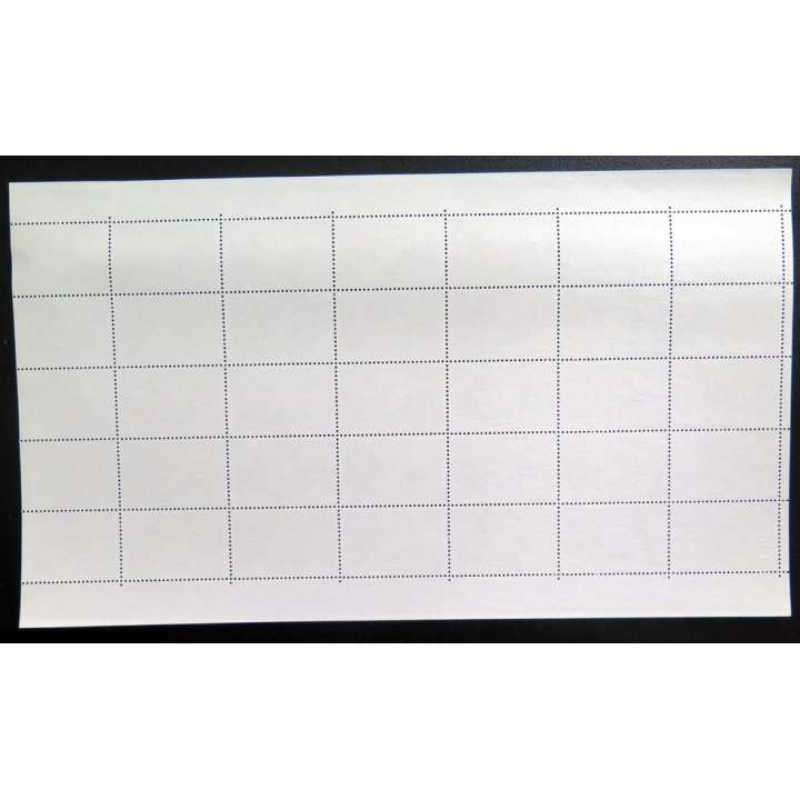 TERRES AUSTRALES ET ANTARTIQUES FRANÇAISES : Planche de 25 timbres Léopard de mer 1,80 F