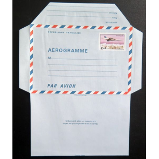 Aérogramme neuf Concorde 2,10 F