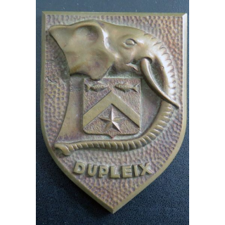 MARINE : Tape de bouche du Dupleix en bronze sans support bois