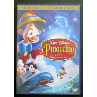 DVD : Pinocchio de Walt Disney