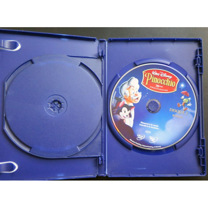 DVD : Pinocchio de Walt Disney
