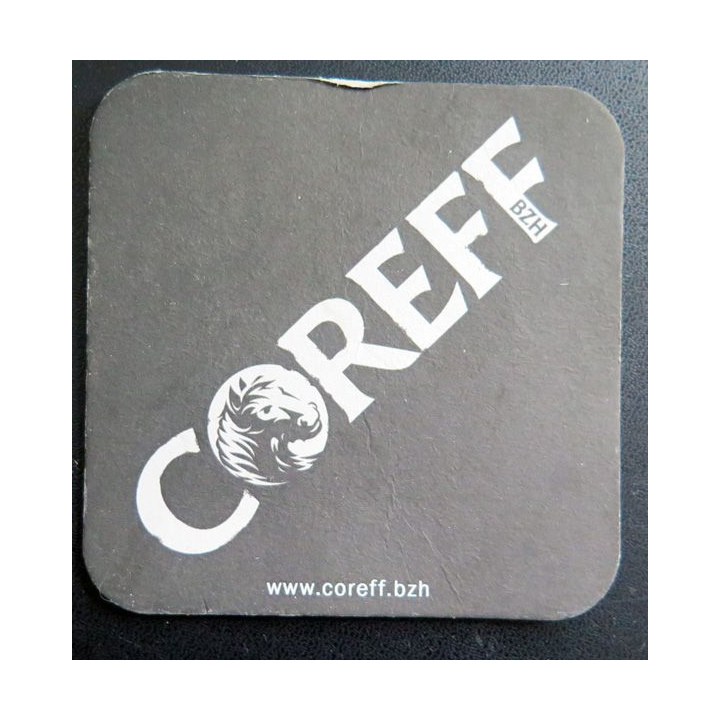 DESSOUS DE VERRE A BIÈRE Coreff bzh