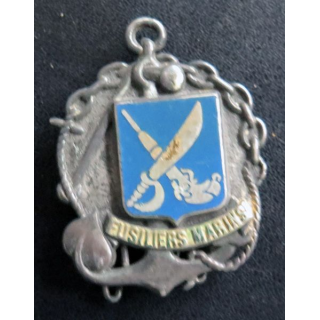 FUSILIERS MARINS : insigne béret des fusiliers marins de fabrication Drago Noisiel
