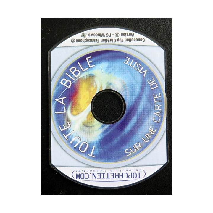 DVD : Toute la bible sur une carte de visite