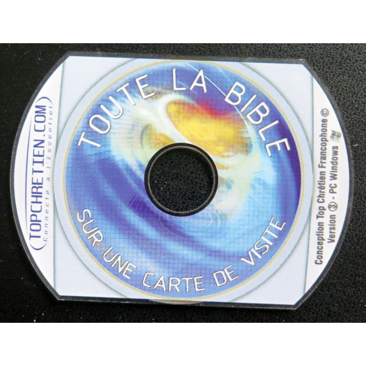 DVD : Toute la bible sur une carte de visite