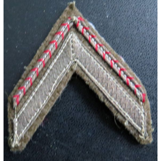 Galon de sergent ADL kaki sur tissu kaki