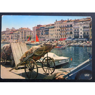 Carte postale reflets de la côte d'Azur Cannes 1978