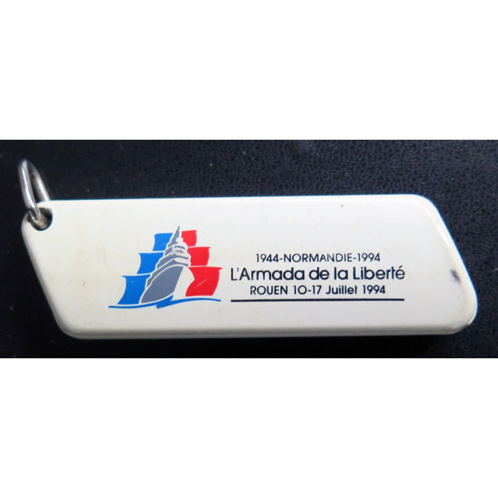 Porte clefs l'Armada de la Liberté Rouen 1994 (sans préservatif intérieur)