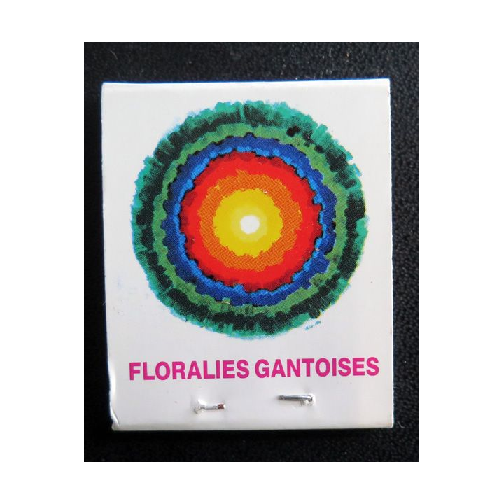 BOITE D'ALLUMETTES : Floralies gantoise (neuve)