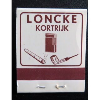 BOITE D'ALLUMETTES : LONCKE Kortrijk  (neuve)