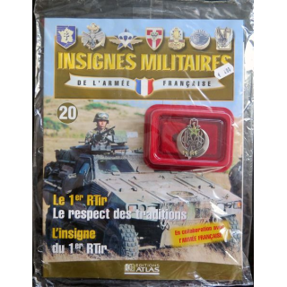 1° RT : 1° régiment de tirailleurs fabriqué par Arthus Bertrand pour les éditions Atlas