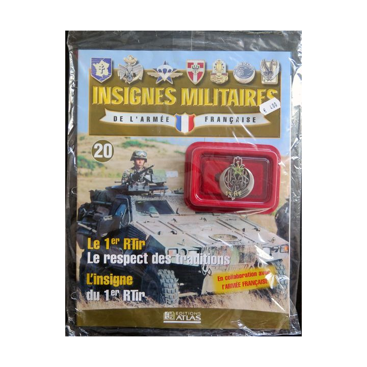1° RT : 1° régiment de tirailleurs fabriqué par Arthus Bertrand pour les éditions Atlas