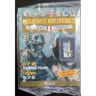3° RI :3° régiment d''infanterie Piémont fabriqué par Arthus Bertrand pour les éditions Atlas
