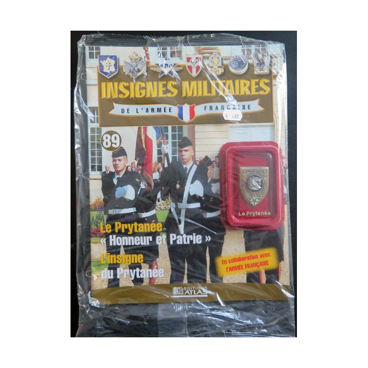 PRYTANEE : insigne métallique du prytanée national militaire réalisé par Arthus Bertrand pour les Editions Atlas