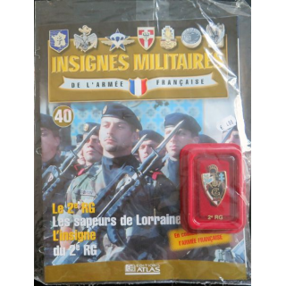 2° RG : 2° régiment du génie fabriqué par Arthus Bertrand pour les éditions Atlas