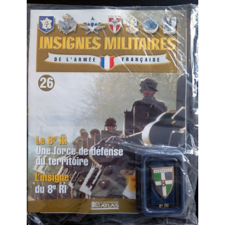 8° RI : 8° régiment d''infanterie Austrasie fabriqué par Arthus Bertrand pour les éditions Atlas