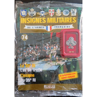 35° RI : 35° régiment d''infanterie fabriqué par Arthus Bertrand pour les éditions Atlas