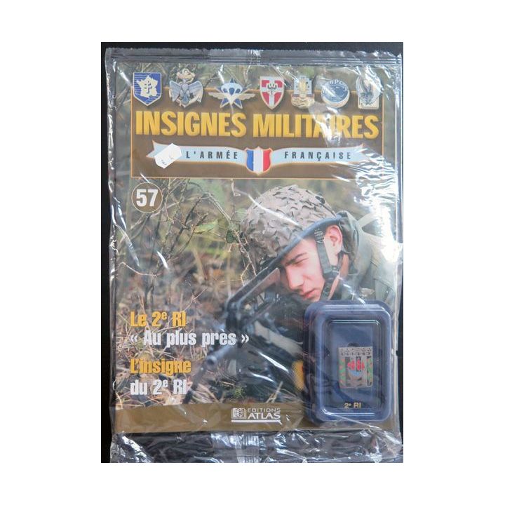 2° RI : 2° régiment d''infanterie fabriqué par Arthus Bertrand pour les éditions Atlas