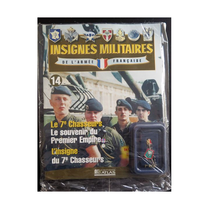 7° RCH : 7° régiment de chasseurs fabriqué par Arthus Bertrand pour les éditions Atlas