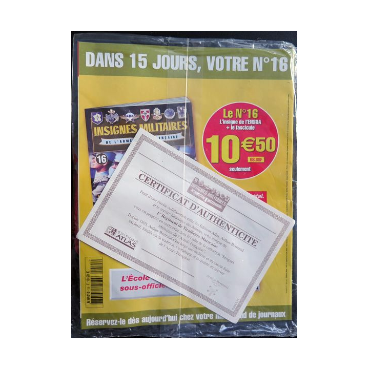 1° RTM : 1° régiment de tirailleurs marocains fabriqué par Arthus Bertrand pour les éditions Atlas
