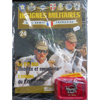 27° BCA : 27° bataillon de chasseurs alpins Arthus Bertrand pour les éditions Atlas avec fascicule