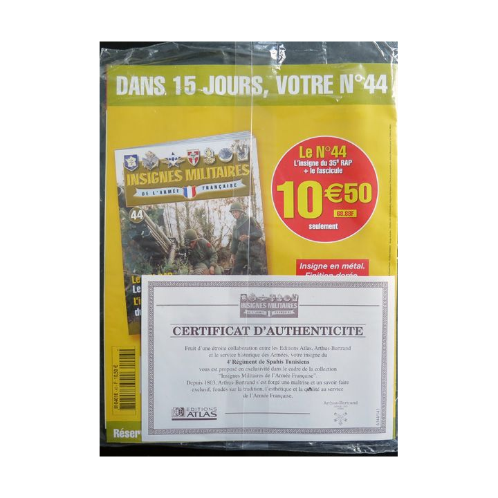 4° RST : 4° régiment de spahis tunisiens réalisé par Arthus Bertrand pour les Editions Atlas