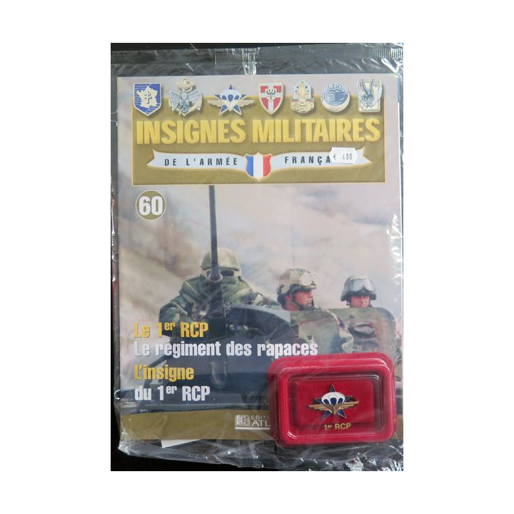 1° RCP : 1° régiment de chasseurs parachutistes réalisé par Arthus Bertrand pour les Editions Atlas