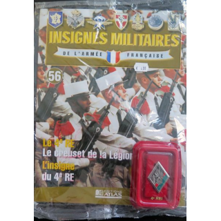 4° RE : 4° régiment étranger d'infanterie réalisé par Arthus Bertrand pour les Editions Atlas