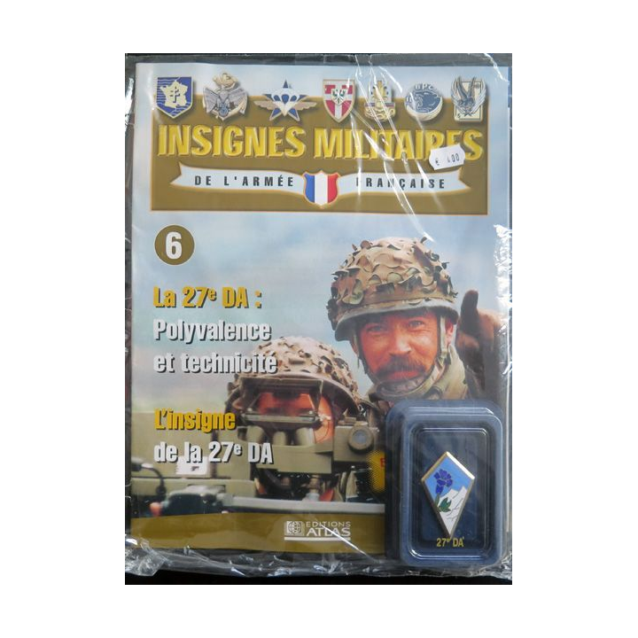27° DA : 27° division alpine réalisé par Arthus Bertrand pour les Editions Atlas