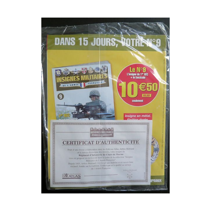 RICM : Régiment d'infanterie et de chars de marine réalisé par Arthus Bertrand pour les Editions Atlas