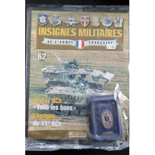 11° RCH : 11° régiment de chasseurs fabriqué par Arthus Bertrand pour les éditions Atlas