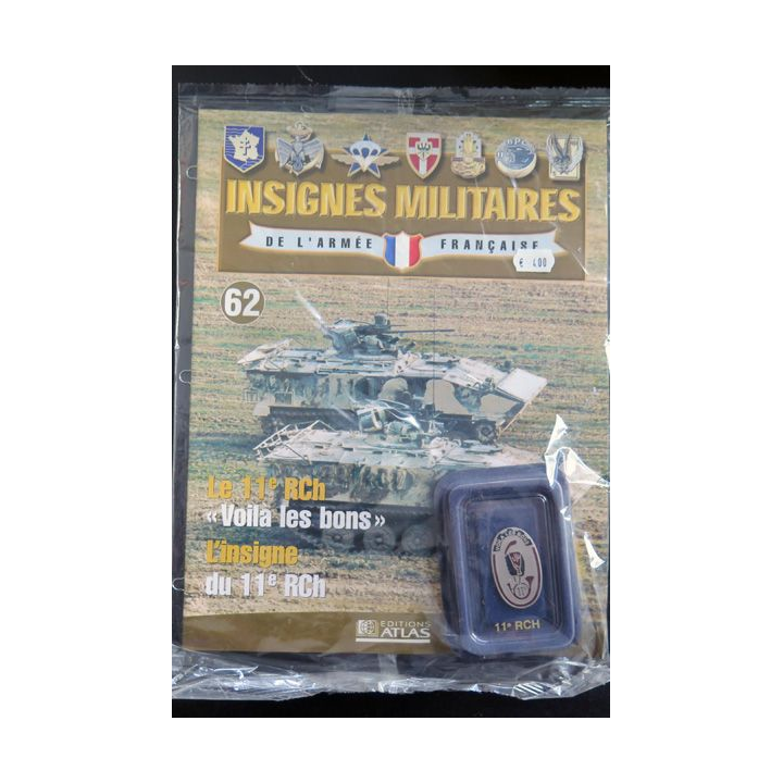 11° RCH : 11° régiment de chasseurs fabriqué par Arthus Bertrand pour les éditions Atlas