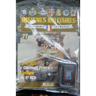 4° RCH :  4° régiment de chasseurs fabriqué par Arthus Bertrand pour les éditions Atlas