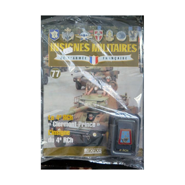 4° RCH :  4° régiment de chasseurs fabriqué par Arthus Bertrand pour les éditions Atlas