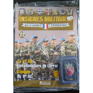 1° RCH : 1° régiment de chasseurs Arthus Bertrand pour les éditions Atlas avec fascicule