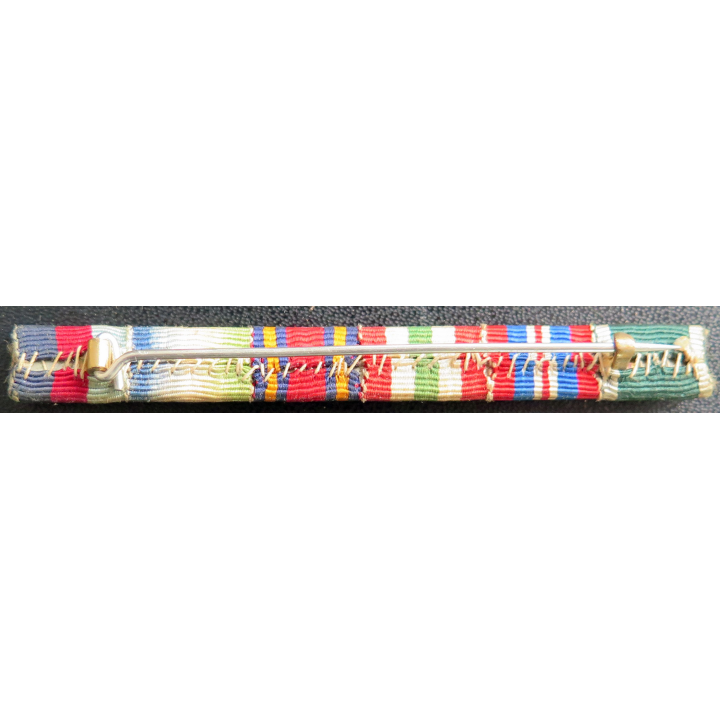 Barrette de 6 décorations anglaises  1 rangée 2° Guerre mondiale