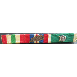 Barrette de 3 décorations anglaises  1 rangée 2° Guerre mondiale
