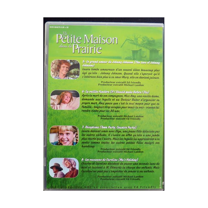DVD : La petite maison dans la prairie saison 1 Disque 2