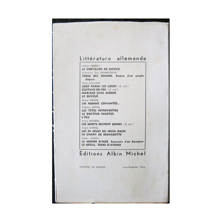 Jusqu'a l'aube de Albrecht Goes aux Editions Albin Michel